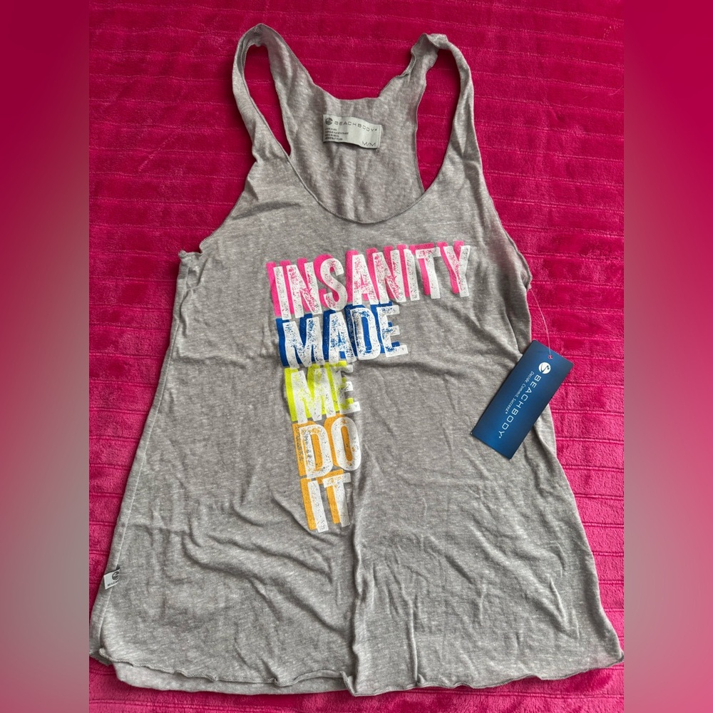 Beachbody Insanity tank top new
